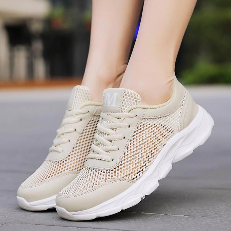 Pilates Yoga Online - Été Respirant Sneakers Femmes Maille Femmes