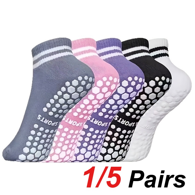 Yoga Pilates Yoga - 1/5 paires de chaussettes de yoga