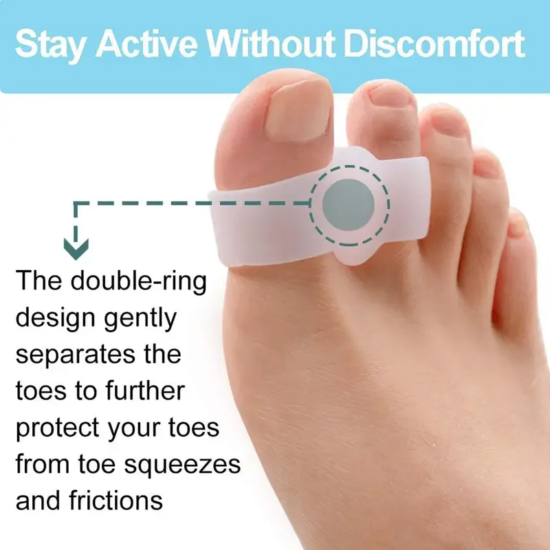 Toe Separator Silicon - Correcteur d'oignon 1 paire – Séparateur