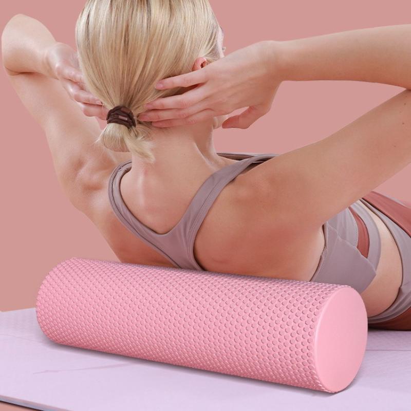 Pilates Yoga Home Workout - Rouleau de Yoga rond en mousse