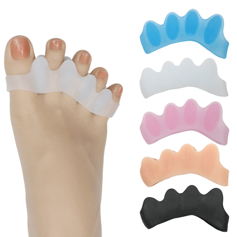 Toe Separator Silicon - 1 Paire de Séparateurs d'Orteils en