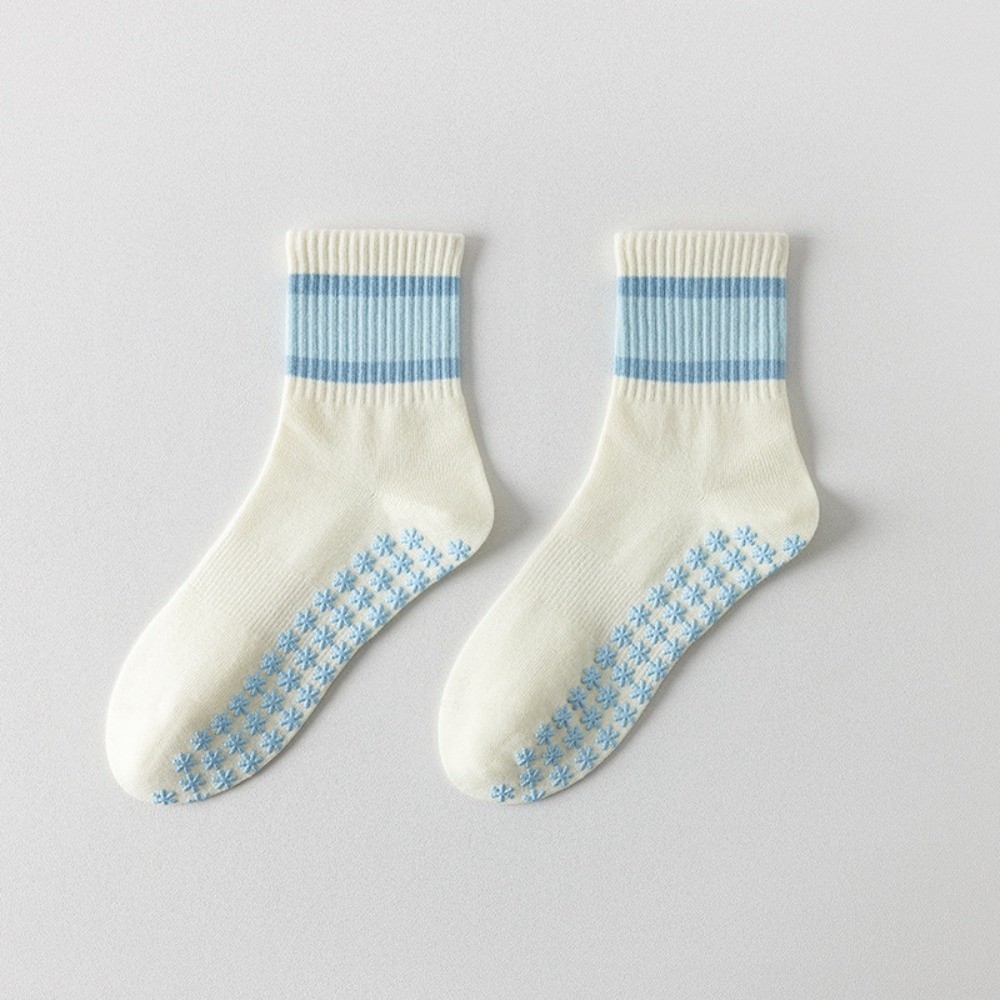 Youtube Yoga Pilates - Chaussettes de Pilates en coton pour