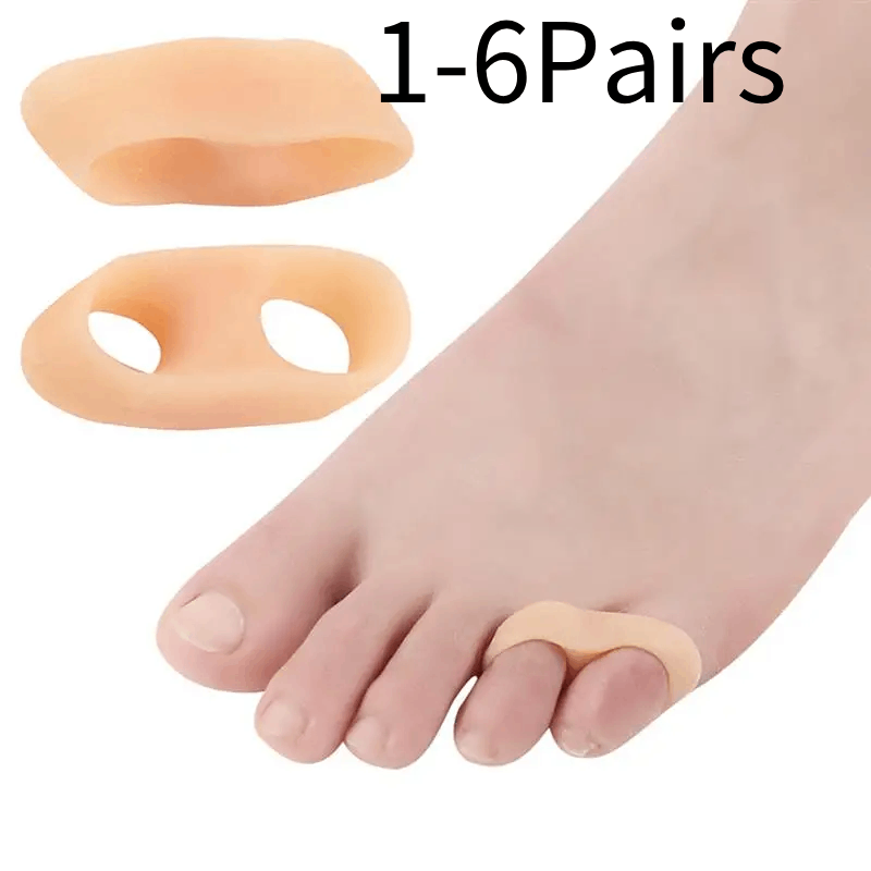Toe Separator Silicon - 1/2/3/4/5/6 paires Gel doigts protecteur maïs