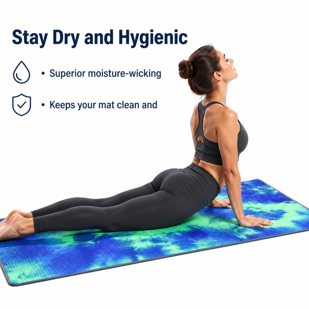 Serviette de Yoga imprimée ant - Pilates Yoga Hot avis et prix
