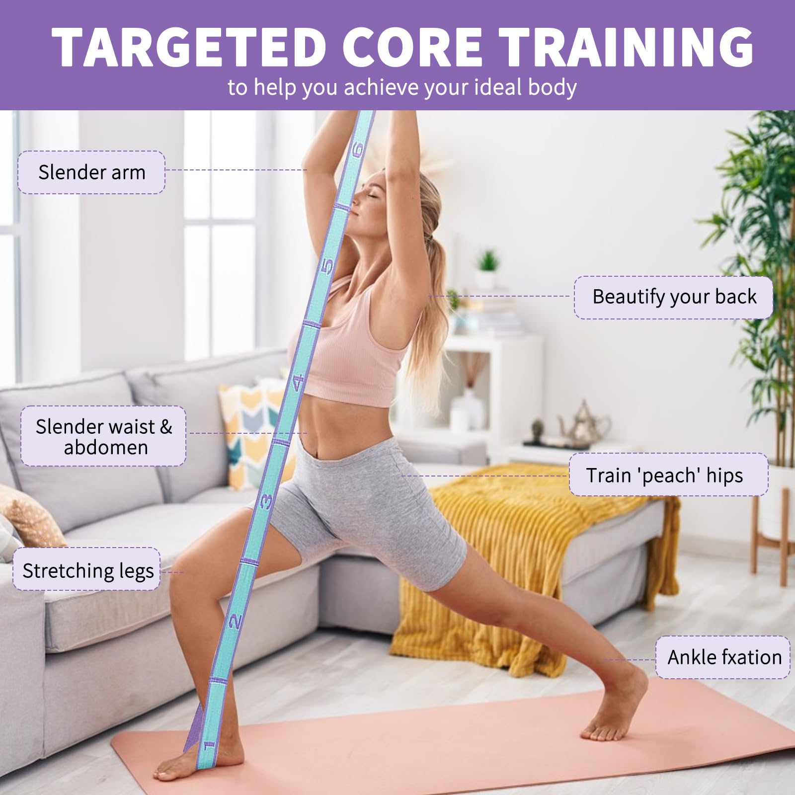 Bande de Résistance Amincissan - Pilates Yoga Hot avis et prix