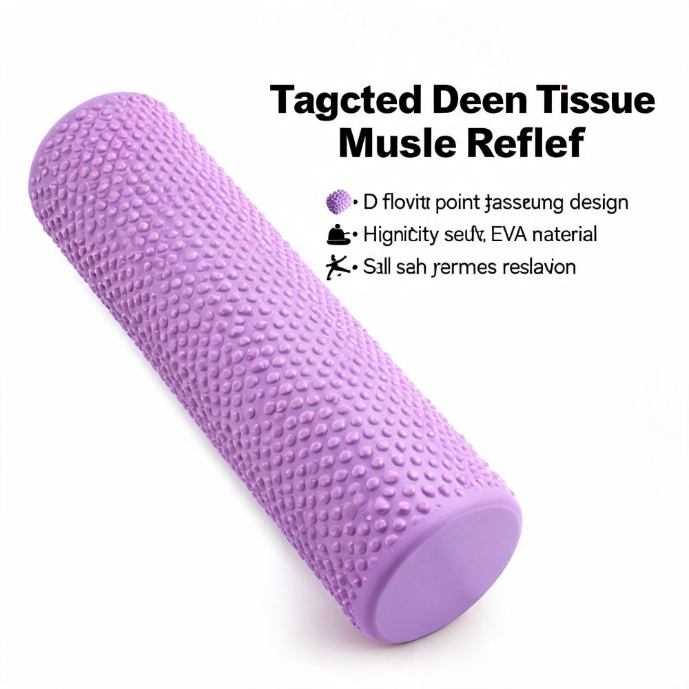 Rouleau de yoga rond en mousse - Pilates Yoga Exercises avis et prix