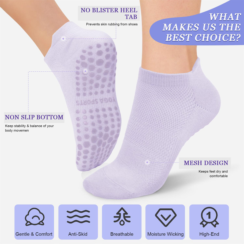 3 paires de chaussettes de yog - Youtube Yoga Pilates avis et prix