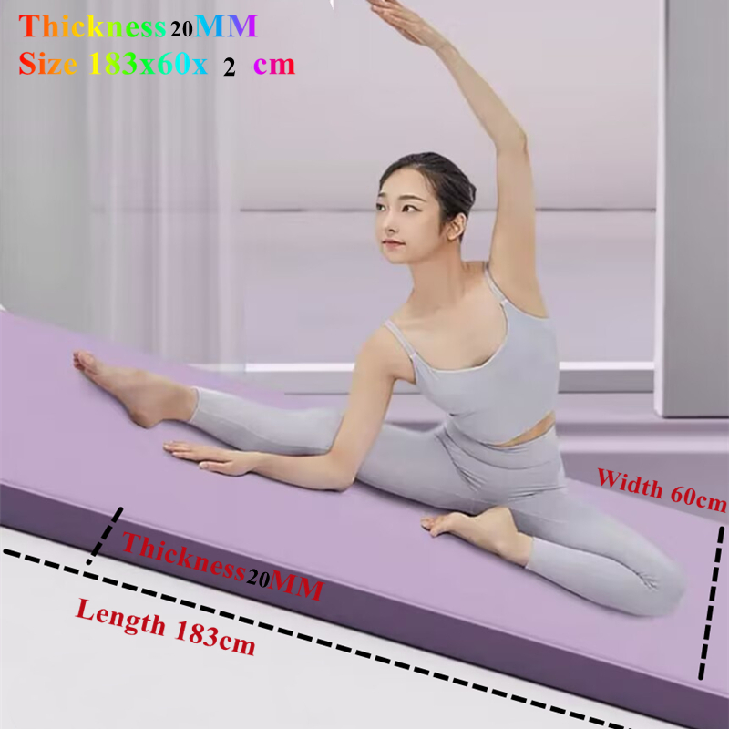 Tapis de Yoga antidérapant de  - Pilates Yoga Matte avis et prix
