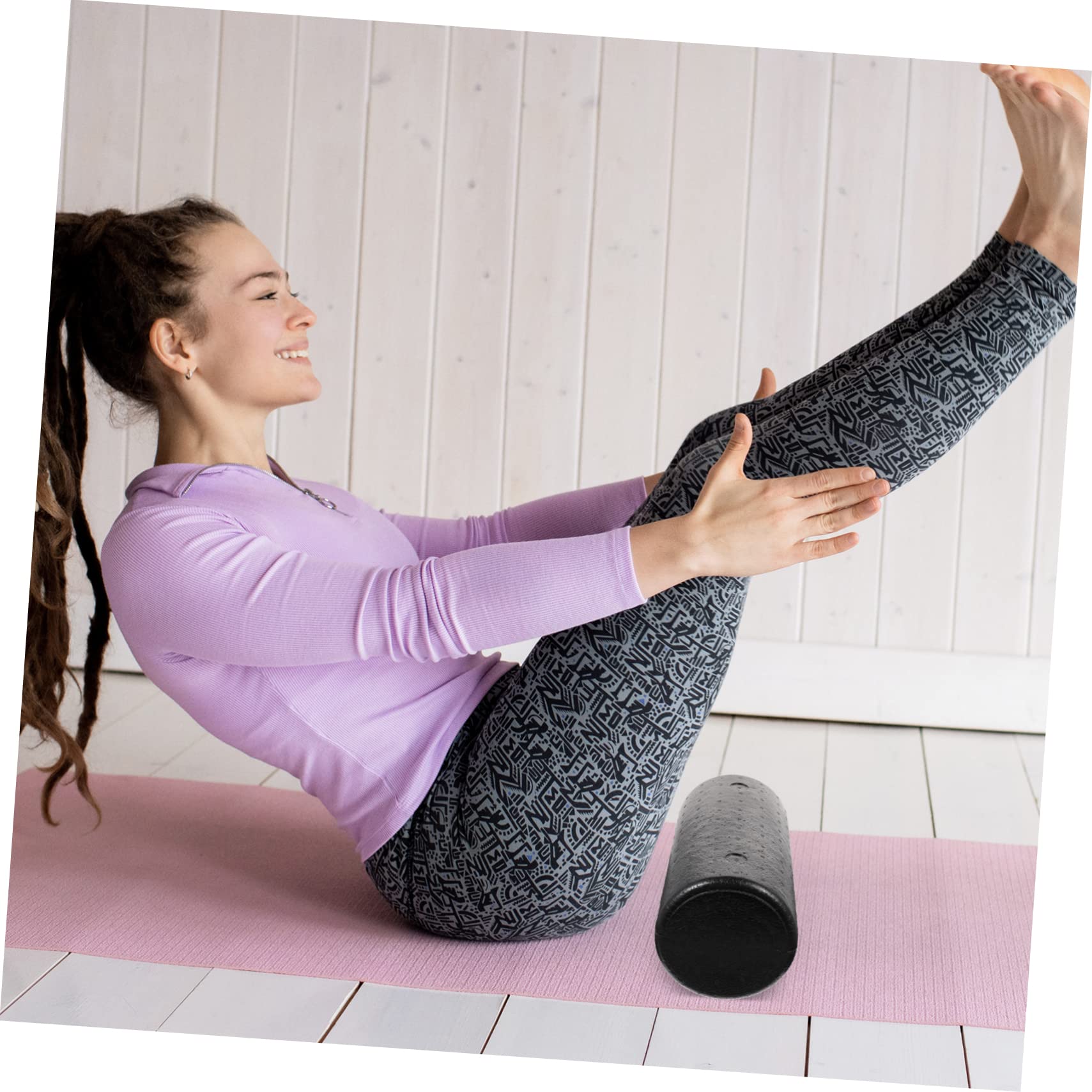 Rouleau de massage en mousse E - Pilates Yoga Exercises avis et prix