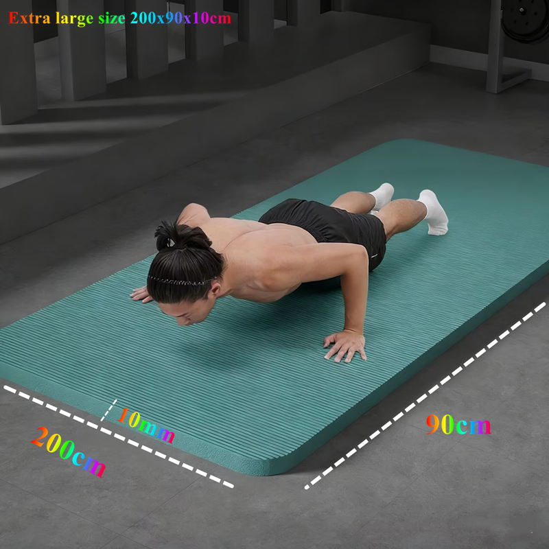 Tapis de yoga épais 200x90x1cm - Pilates Yoga Matte avis et prix