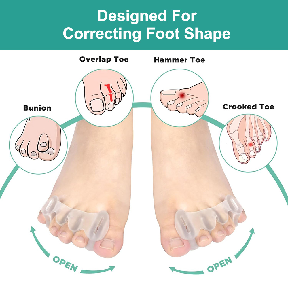 Séparateur d'orteils en Gel du - Toe Separator Silicon avis et prix