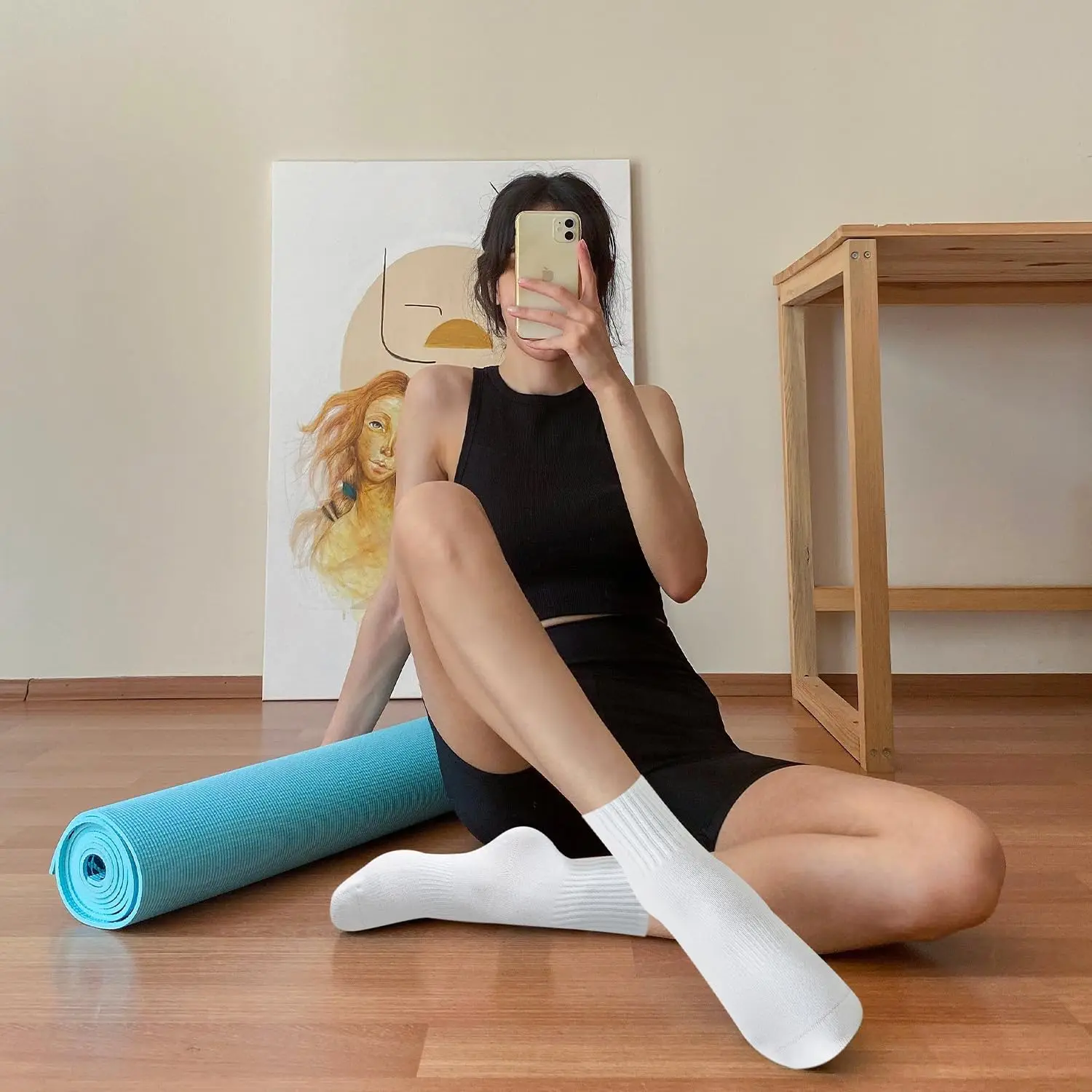 4 paires de chaussettes de yog - Yoga Pilates Yoga avis et prix
