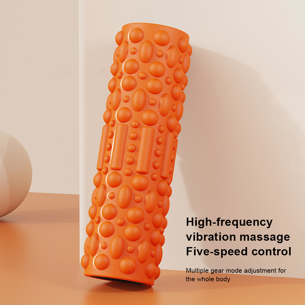 Rouleau de massage vibrant éle - Pilates Yoga Exercises avis et prix