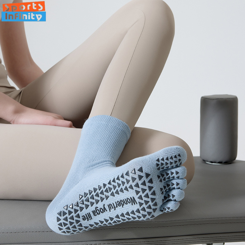 Chaussettes de Yoga à cinq doi - Youtube Yoga Pilates avis et prix