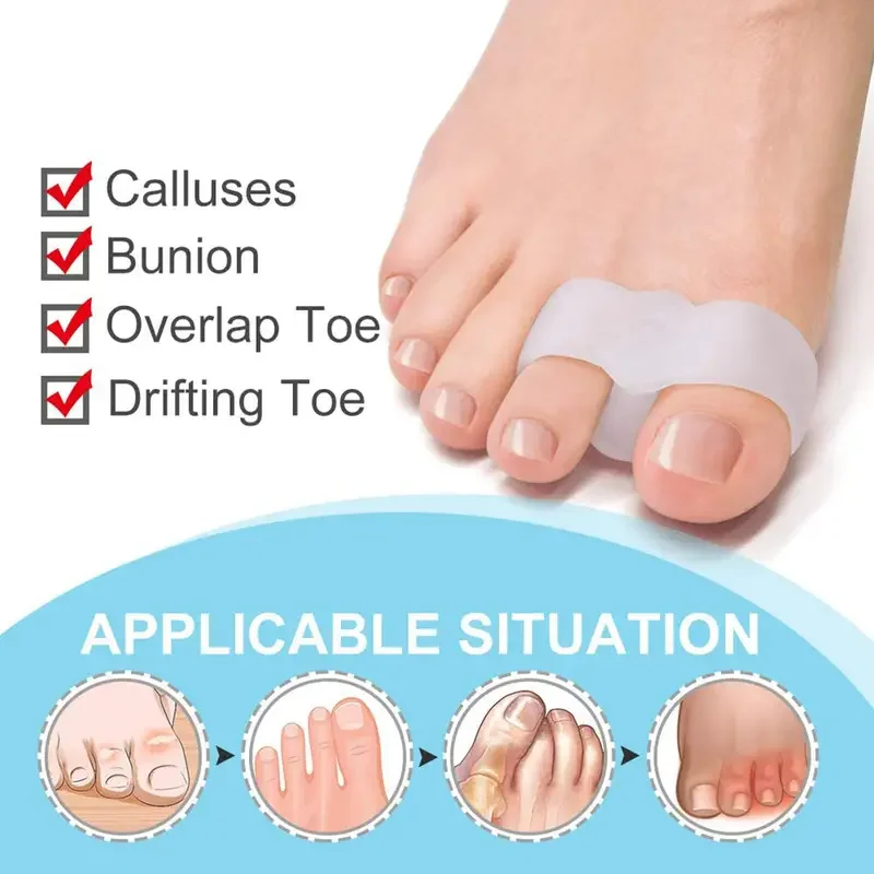 Correcteur d'oignon 1 paire –  - Toe Separator Silicon avis et prix
