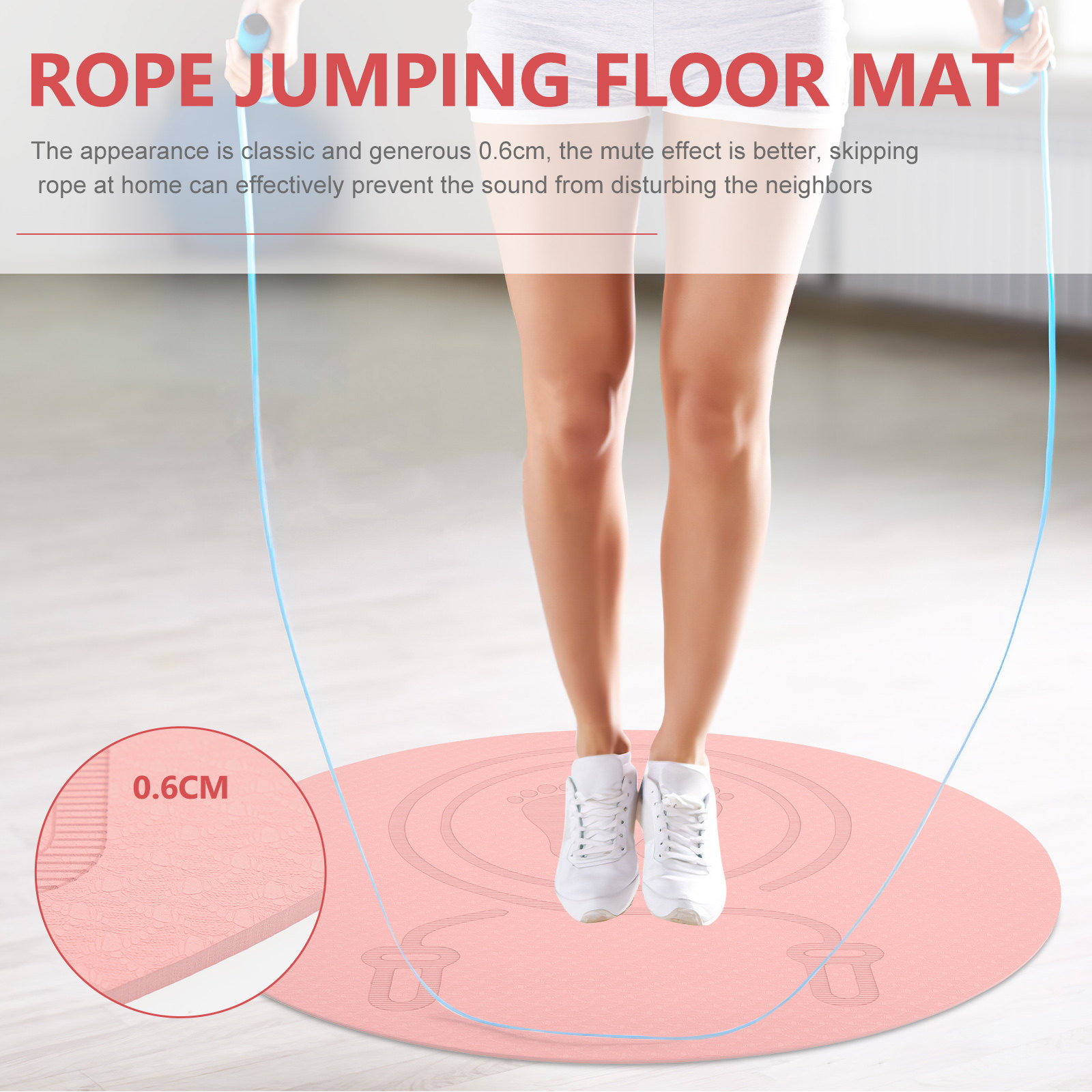 Tapis de saut à la corde en TP - Pilates Yoga Hot avis et prix