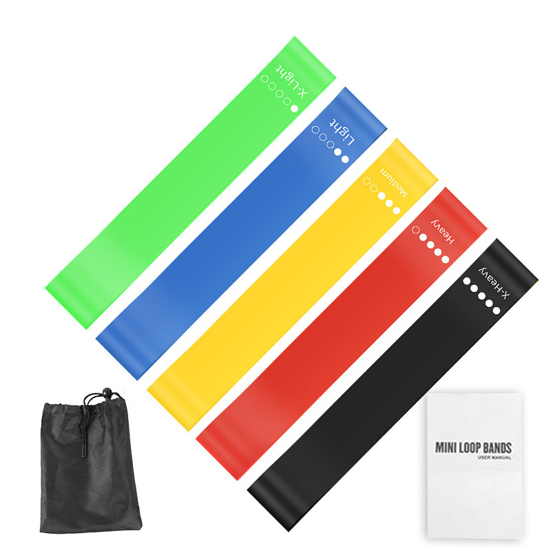Ensemble de 5 bandes de résist - Pilates Yoga Kit avis et prix