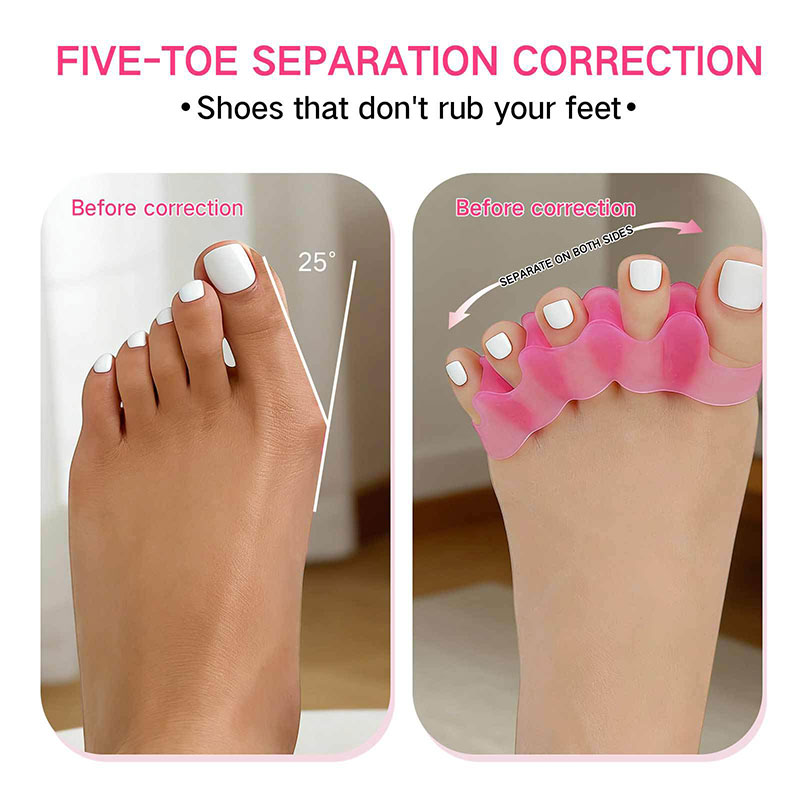 1 Paire de Séparateurs d'Ortei - Toe Separator Silicon avis et prix
