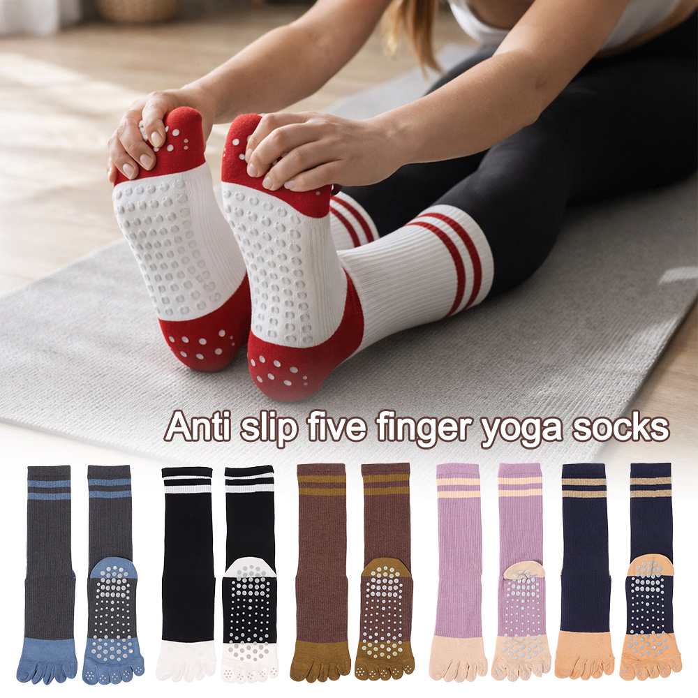 Chaussettes de Yoga à cinq doi - Youtube Yoga Pilates avis et prix