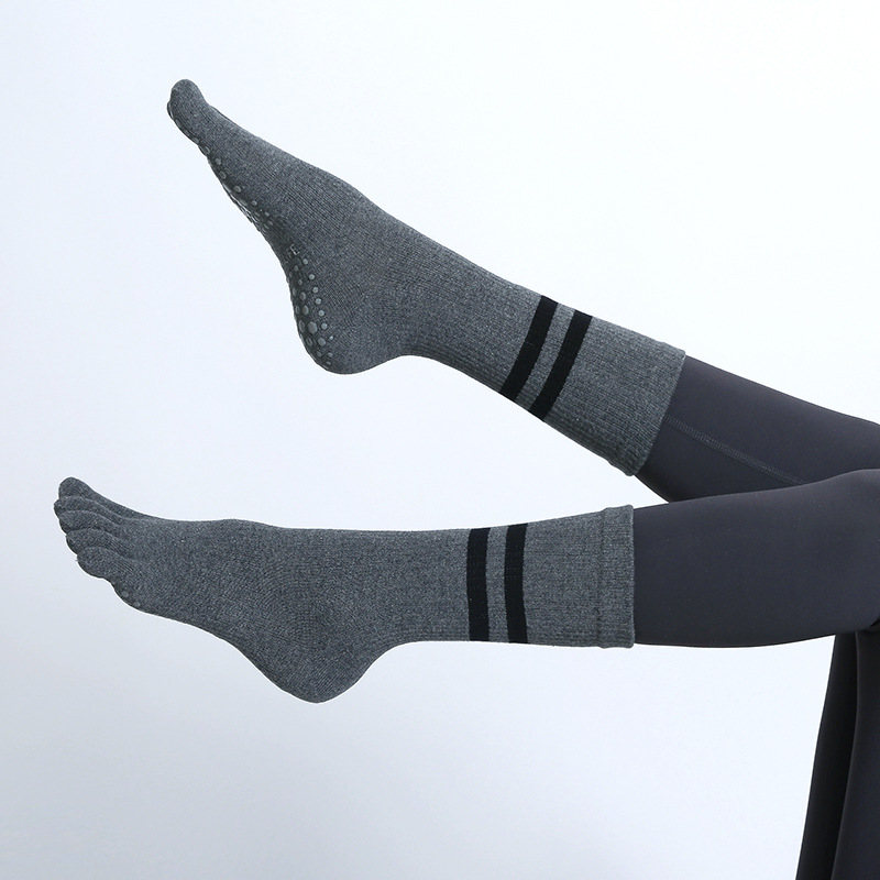 Chaussettes de yoga à cinq doi - Youtube Yoga Pilates avis et prix